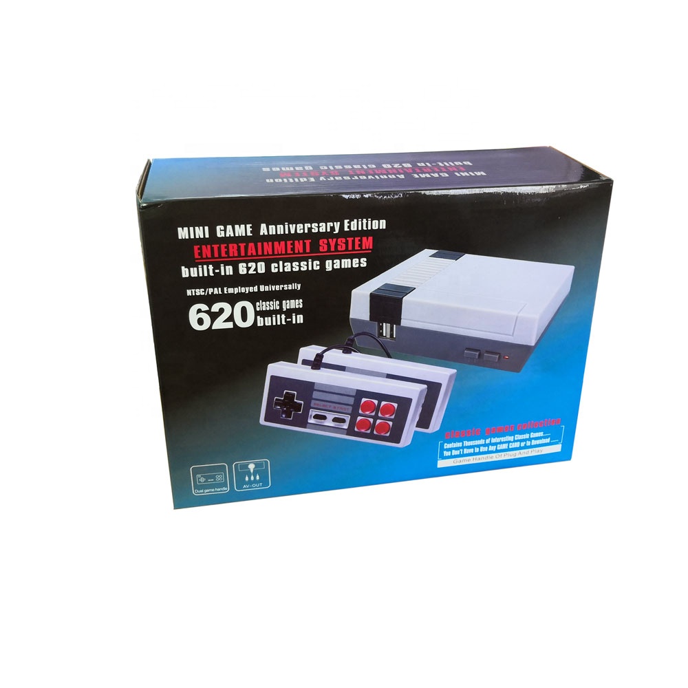 Consola Mini De Videojuegos 620 Retro Games 2 Controles Tv - Imagen 11