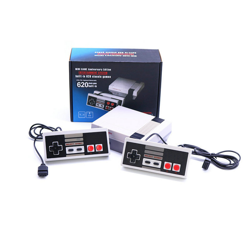Consola Mini De Videojuegos 620 Retro Games 2 Controles Tv - Imagen 9