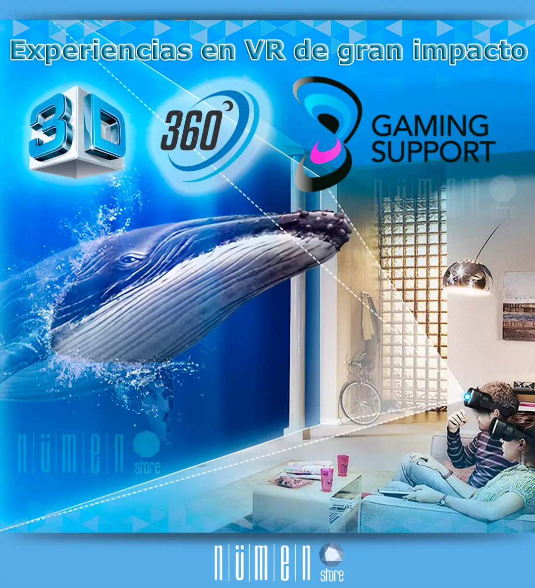 Lentes Realidad Virtual Shinecon LH5000 Vr Profesionales Sonido + Joystick - Imagen 5