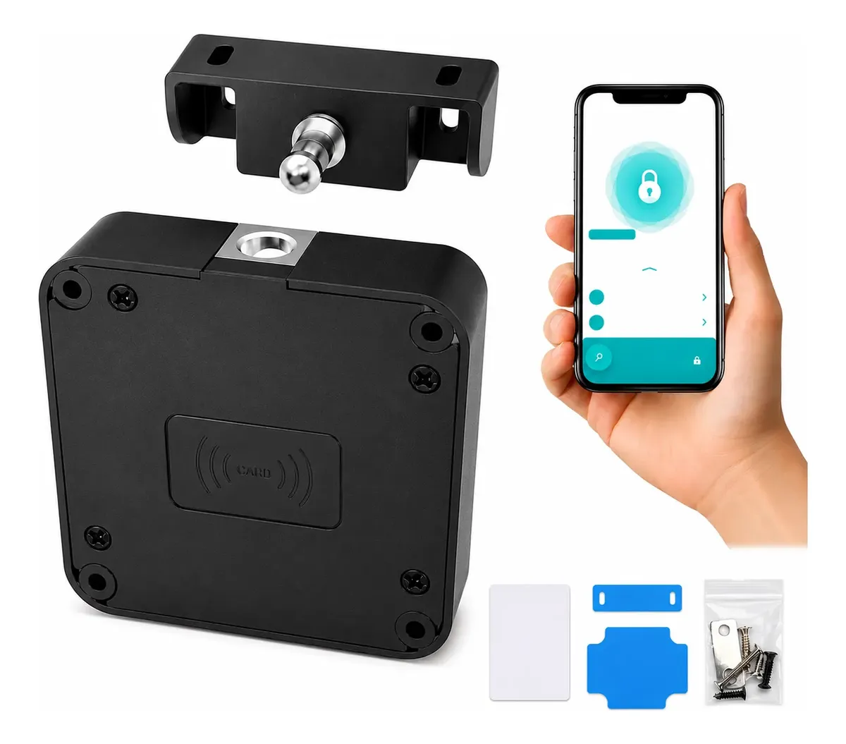 Cerradura Smart Bluetooth De Cajon Y Gabinetes Para App Tuya